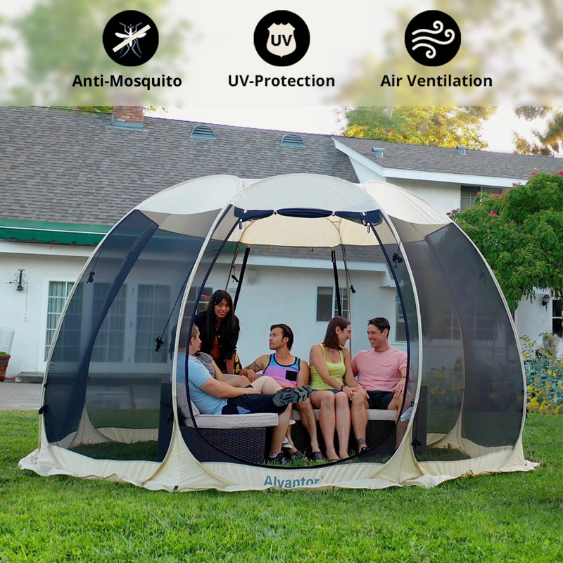 Screened in canopy with floor on sale